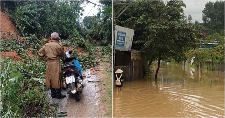 Mưa lớn gây ngập lụt, sạt lở đất làm hai người thiệt mạng tại Yên Bái