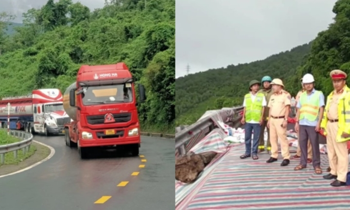 Chính thức cho phương tiện lưu thông qua đèo Hải Vân