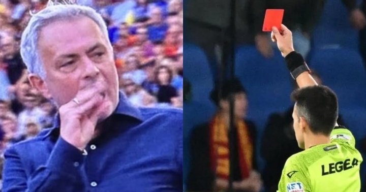 Nghi cố tình dính thẻ đỏ để tránh mặt Inter, HLV Jose Mourinho giải thích