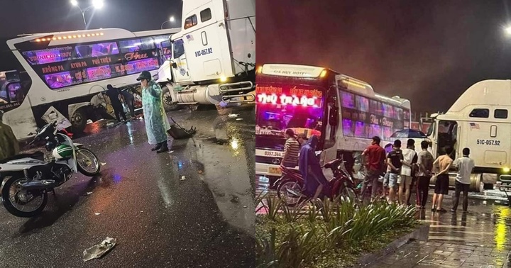 Tin tức tai nạn giao thông mới nhất ngày 5/11: Xe container va chạm ô tô giường nằm, hành khách hoảng loạn