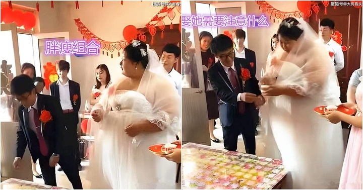 Cô dâu 200kg được chồng cưng như trứng mỏng trong ngày cưới, ngỡ ngàng diện mạo chú rể