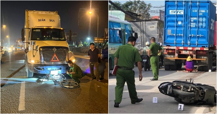 Tin tức tai nạn giao thông mới nhất ngày 14/11: Đi xe đạp trong làn ô tô, cụ ông bị xe container tông tử vong