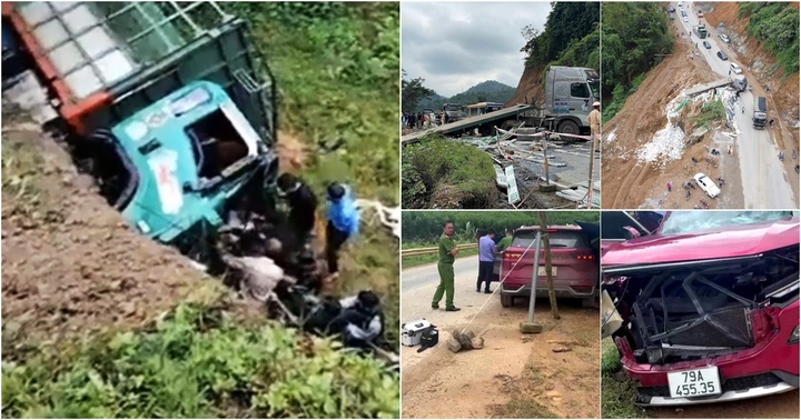 Tin tức tai nạn giao thông mới nhất ngày 15/11: Xe tải lao xuống vực, người dân nhanh tay cứu tài xế khỏi hiện trường