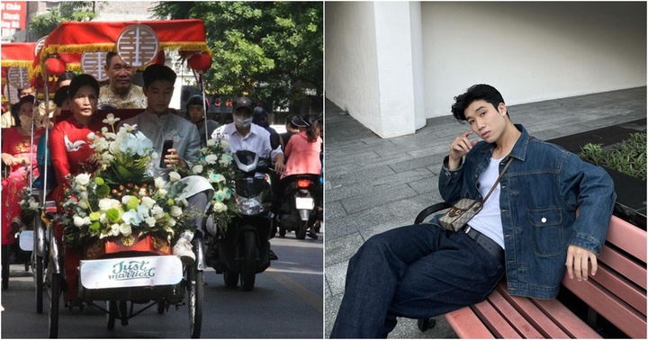 Hot boy bê tráp trong đám hỏi Đoàn Văn Hậu được