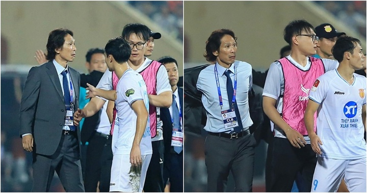 Làm xấu hình ảnh V-League, HLV Gong Oh Kyun và cầu thủ Trần Văn Kiên bị đề nghị phạt bổ sung