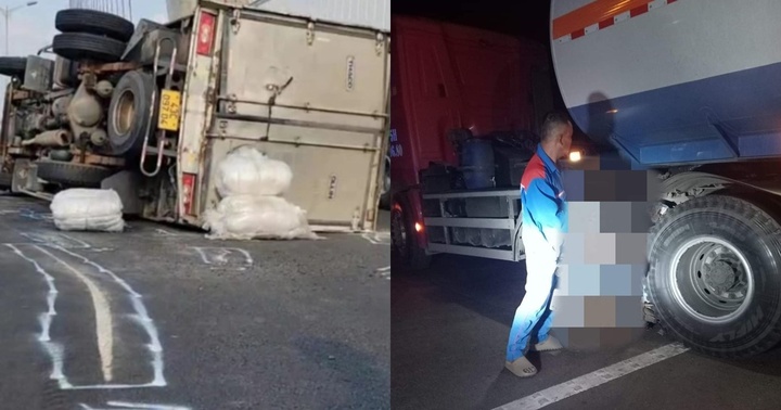 Tin tức tai nạn giao thông mới nhất ngày 3/1/2024: Ô tô tải lật ngang giữa cầu Cần Thơ khiến ùn tắc cả cây số