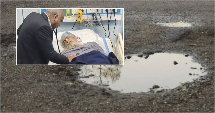 Xe cứu thương vấp phải ổ gà, cụ ông được chẩn đoán qua đời bỗng sống lại như Bạch Tuyết