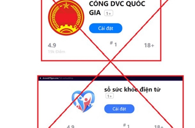 Một người ở Hà Nội mất hơn 15 tỷ đồng vì bị lừa cài ứng dụng dịch vụ công giả mạo