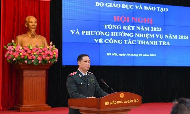 Thanh tra Bộ GD&ĐT xử phạt vi phạm hành chính hơn 700 triệu đồng năm 2023