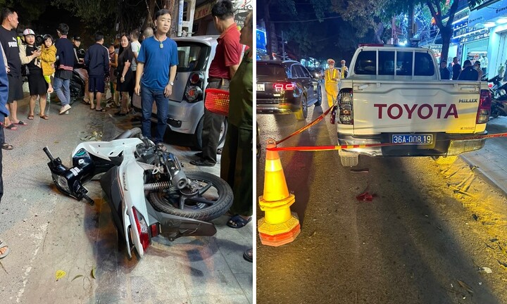 Tin tức tai nạn giao thông mới nhất ngày 22/2: Thông chốt nồng độ cồn bất thành, ba thanh niên đâm vào đuôi xe CSGT