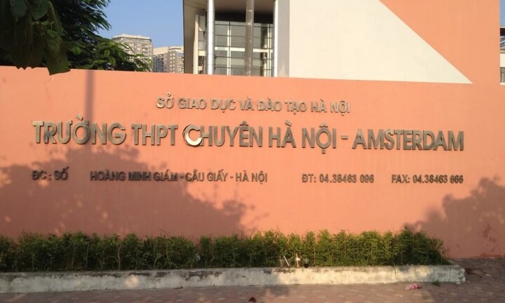Bộ GD&ĐT yêu cầu Trường THPT chuyên Amsterdam dừng tuyển sinh lớp 6, Sở GD&ĐT Hà Nội lên tiếng