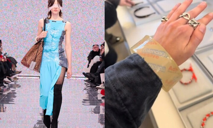 Chiếc vòng tay hơn 80 triệu đồng trông giống y cuộn băng dính, cư dân mạng than trời: Đừng lố nữa quá mệt rồi