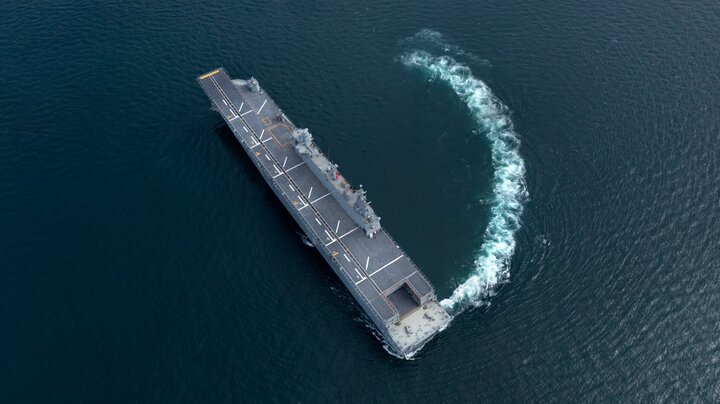 Cận cảnh tàu sân bay dành cho UAV đầu tiên trên thế giới của Thổ Nhĩ Kỳ