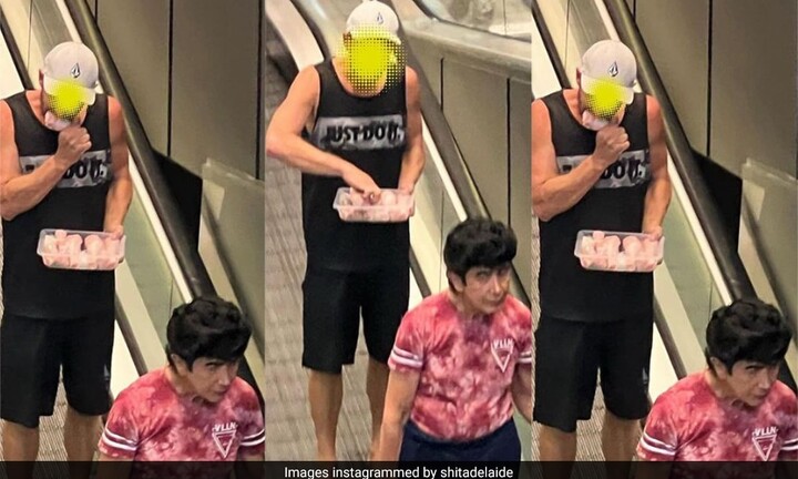 Australia: Người đàn ông ăn gà sống trong trung tâm thương mại gây tranh cãi
