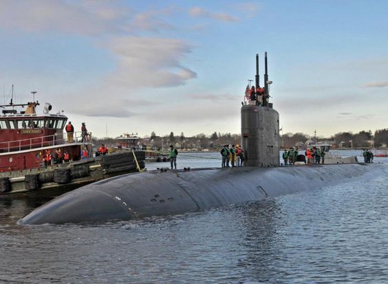 Tàu ngầm chạy bằng năng lượng hạt nhân thứ 2 của Mỹ tới Hàn Quốc