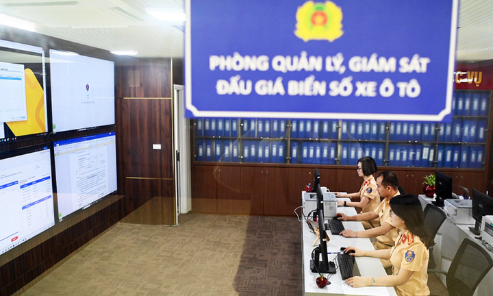 Cục CSGT sẽ giám sát chặt chẽ phiên đấu giá biển số xe ô tô
