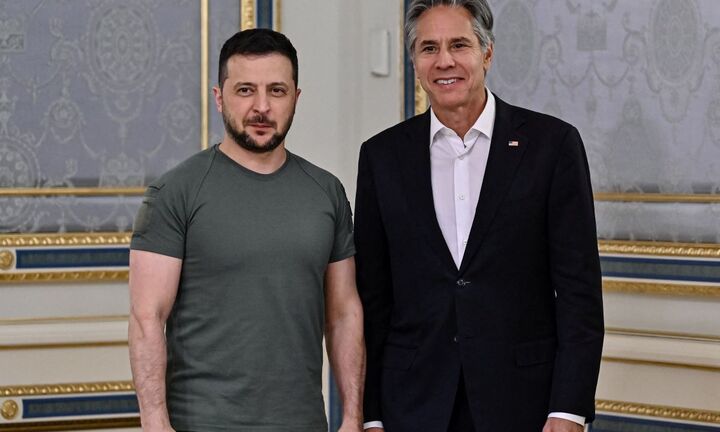 Ngoại trưởng Mỹ tới thăm Ukraine, sẽ công bố gói viện trợ hơn 1 tỷ USD mới