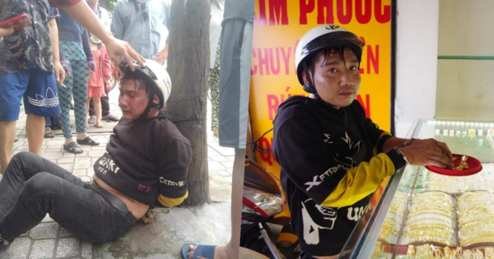 Danh tính nghi phạm cướp tiệm vàng Kim Phước ở Long An