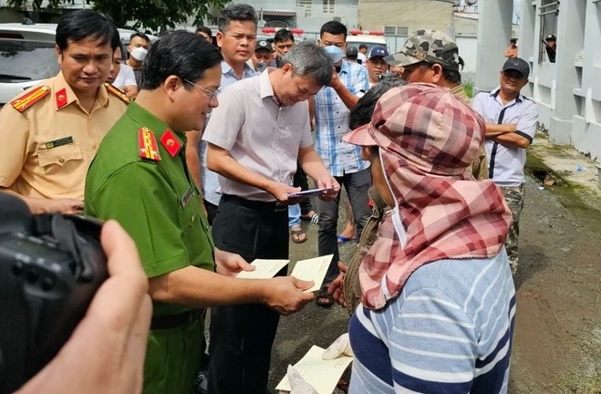 Hỗ trợ các nạn nhân vụ tai nạn giao thông nghiêm trọng tại Đồng Nai