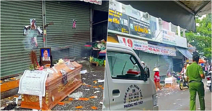 Vụ đem quan tài đến nhà chủ hụi đòi tiền: Công an vào cuộc điều tra