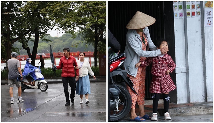 Người dân Hà Nội áo 