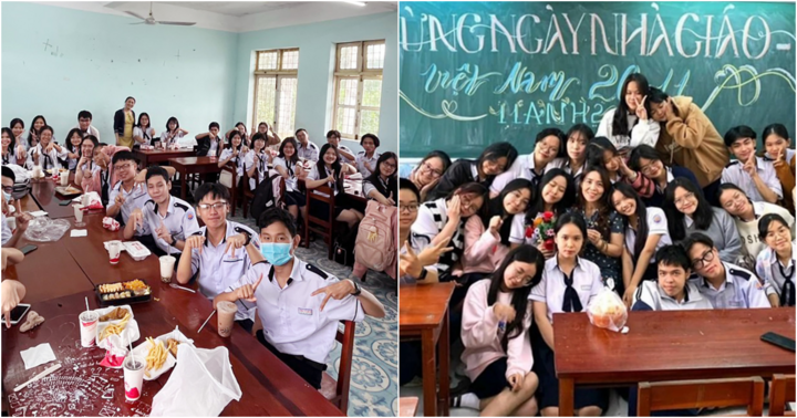 Phú Yên: Một trường học tặng tiền học sinh nhân ngày 20/11