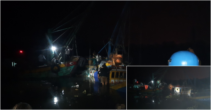 Tiền Giang: Tàu cá bị sóng đánh chìm trên biển, một người thiệt mạng