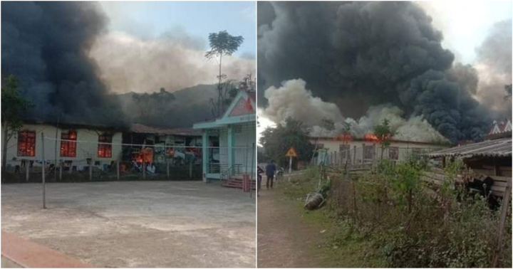 Sơn La: Cháy lớn tại trường bán trú, một học sinh lớp 9 tử vong