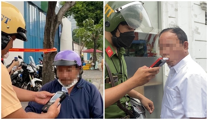 Vi phạm nồng độ cồn, tài xế ở TP.HCM phân trần