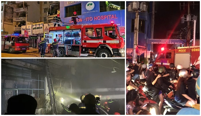 Hiện trường vụ cháy nhà ở TP.HCM, 2 người tử vong