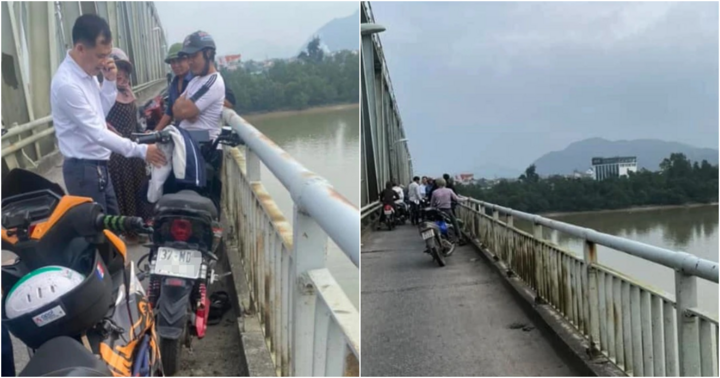 Nghệ An: Nam sinh 16 tuổi để lại xe máy điện, nhảy xuống sông Lam