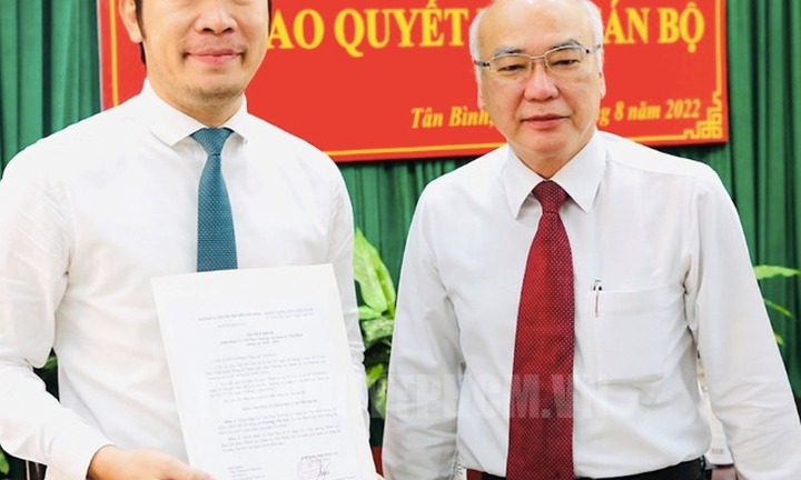 TP.HCM điều động Phó chủ tịch UBND quận Tân Bình nhận công tác tại Tỉnh ủy Long An