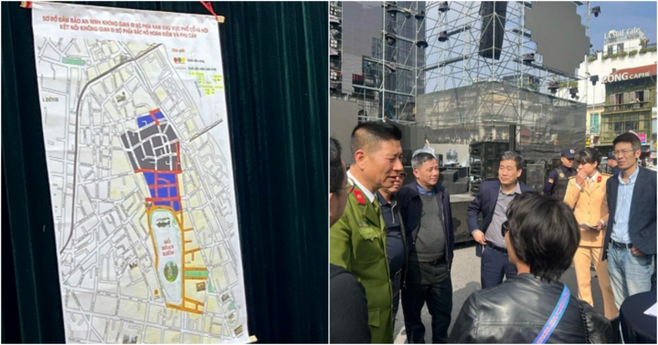 Hà Nội triển khai 30 chốt đảm bảo an toàn tại sự kiện Countdown năm 2024