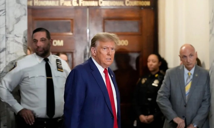 Ông Trump ra hầu tòa ngay sau chiến thắng bầu cử sơ bộ đầu tiên 