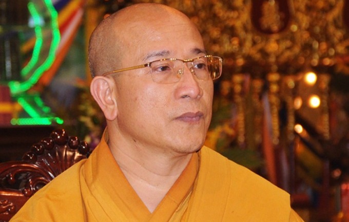 Trụ trì chùa Ba Vàng Thích Trúc Thái Minh bị kỷ luật