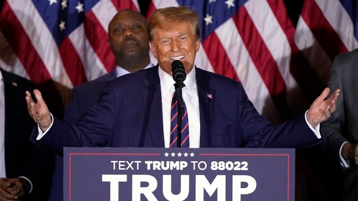 Liên tục thắng áp đảo ở bầu cử sơ bộ, ông Trump vẫn không thoát khỏi thế khó khi tranh cử