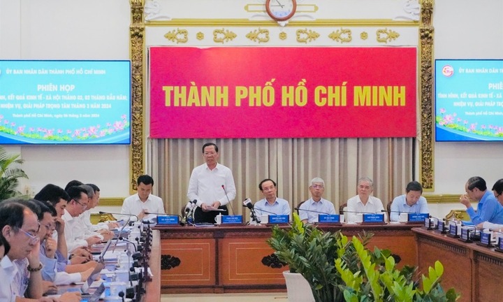 Chủ tịch TP.HCM chỉ đạo đẩy nhanh tiến độ dự án, xử lý nhà thầu chây ì