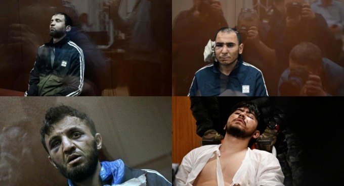 3 nghi phạm trong vụ tấn công khủng bố ở Moscow đã nhận tội