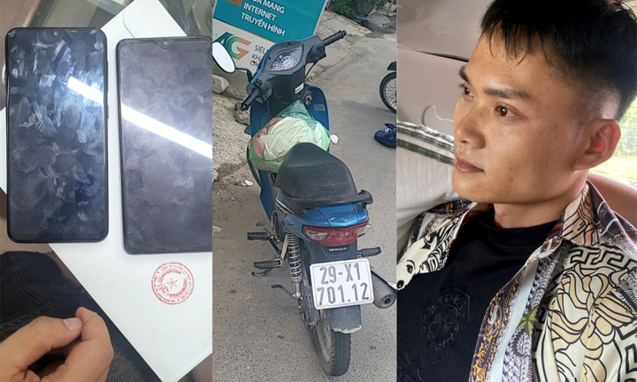 Hà Nội: Bắt giữ đối tượng đi xe máy gây ra nhiều vụ cướp giật trên QL6