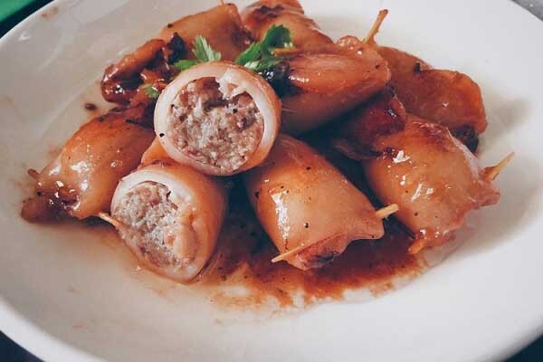 Công thức làm món mực nhồi thịt chiên giòn siêu ngon khiến gia đình không ngừng đũa