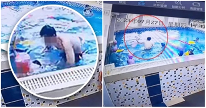 Thầy dạy bơi liên tục dìm đầu bé gái xuống bể chỉ vì một lỗi nhỏ khiến ai xem xong cũng phải phẫn nộ