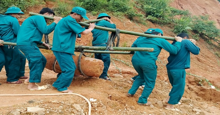 Điện Biên: Hủy nổ quả bom nặng 360kg sót lại sau chiến tranh
