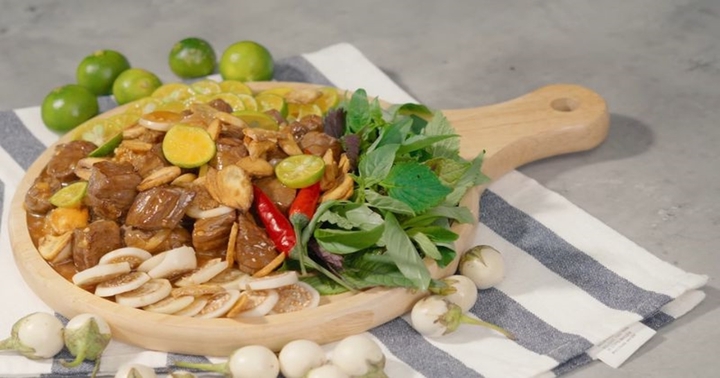 Mách nhỏ công thức làm món bò lắc mắm tắc chua chua cay cay ngon nhức nách