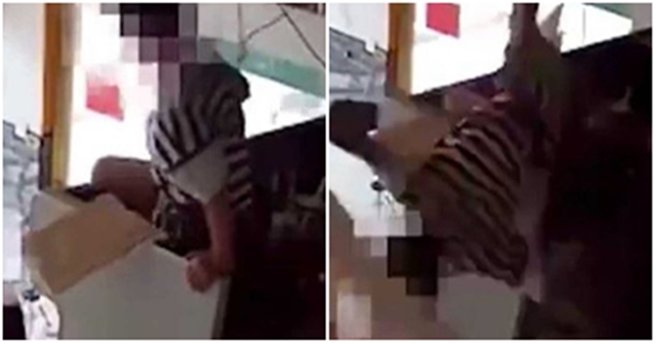 Bé trai bất ngờ rơi từ trần nhà tầng hai xuống, phản ứng của người mẹ khiến ai nấy bất ngờ