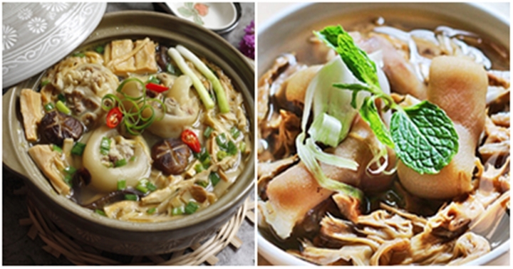 Công thức chân giò hầm măng khô thơm ngon nhức nách