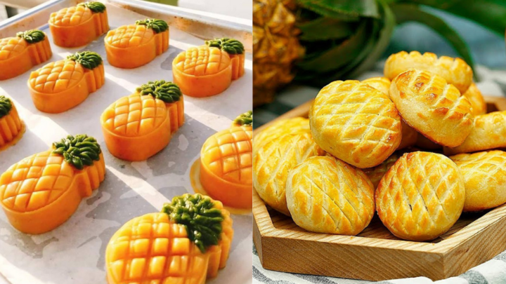 Bật mí công thức làm bánh dứa chay không trứng, thơm ngon bắt miệng