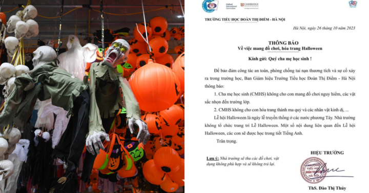 Nhiều trường từ chối tổ chức Halloween vì 