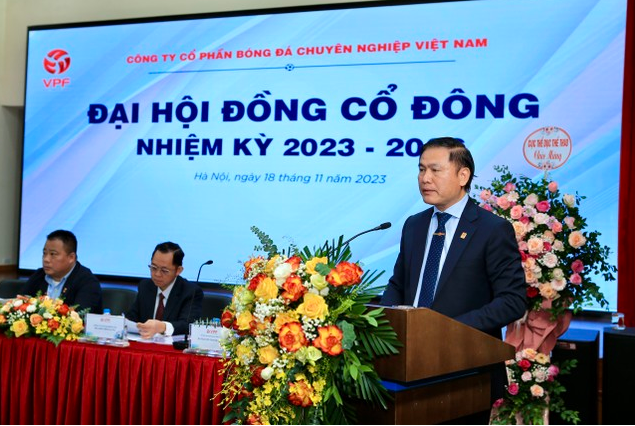 Ông Trần Anh Tú tái đắc cử vị trí Chủ tịch hội đồng quản trị VPF nhiệm kỳ 2023 - 2026 