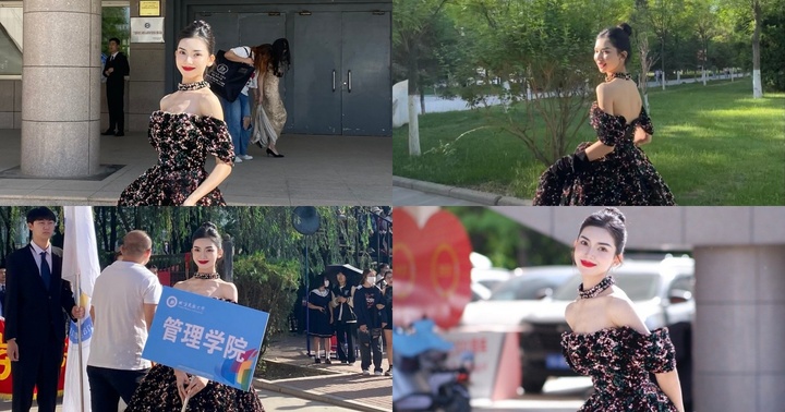 Vẻ đẹp kiều diễm của nữ sinh cầm bảng tại hội thao của trường khiến cộng đồng mạng phát sốt