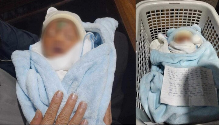 Phú Thọ: Bé gái 3 ngày tuổi bị bỏ rơi ở cổng chùa Hương Sơn